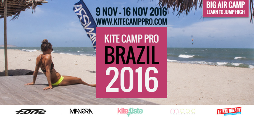 Kite Camp Pro coaching in Brazil Big Air Camp – Prea – 2016