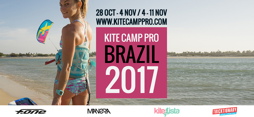 Kite Camp Pro coaching in Brazil Flat Water Camp – Parajuru – 2017